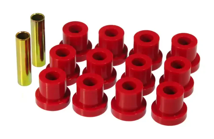 Prothane 55 Chevy Full Rear Spring Bushings – Red