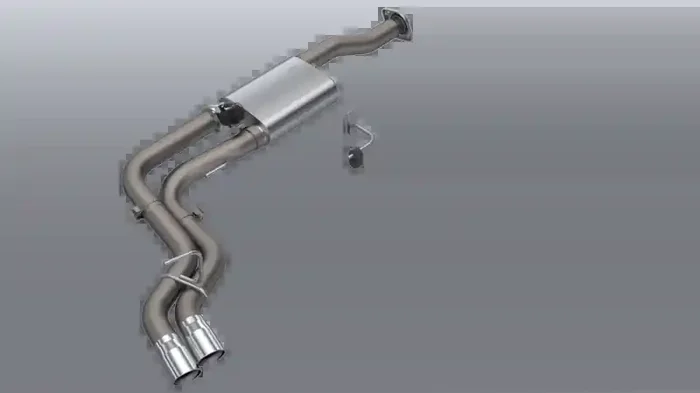 QTP 15-18 Ford F-150 CC/EC Standard Bed 304SS Screamer Cat-Back Exhaust w/3in Tips