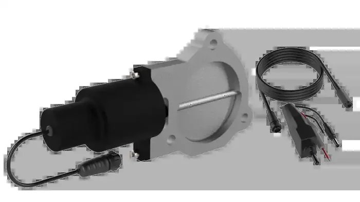 QTP 3.5in Bolt-On QTEC Electric Cutout Valve – Single