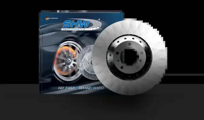 SHW 19-20 Ford Mustang Shelby GT350 5.2L (From 2/4/2019) Right Front Smooth Lightweight Brake Rotor