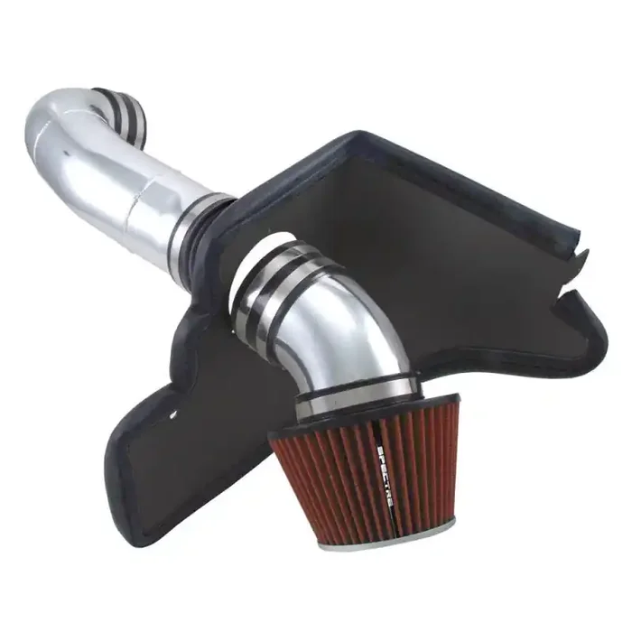 Spectre 05-06 Pontiac GTO V8-6.0L F/I Air Intake Kit – Clear Anodized w/Red Filter