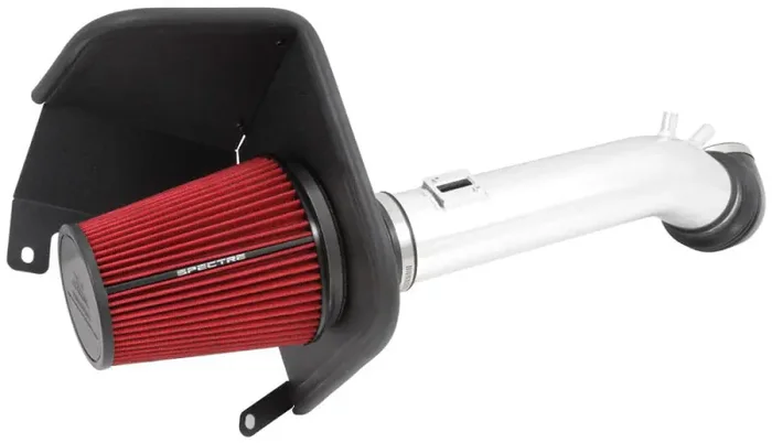 Spectre 14-15 GM Silverado/Sierra V8-5.3L F/I Air Intake Kit – Polished w/Red Filter